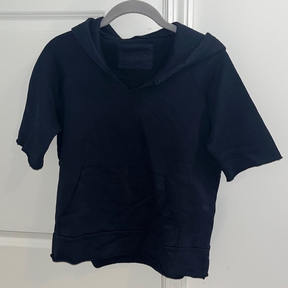 Frank & Eileen Short Sleeve Hoodie NWOT